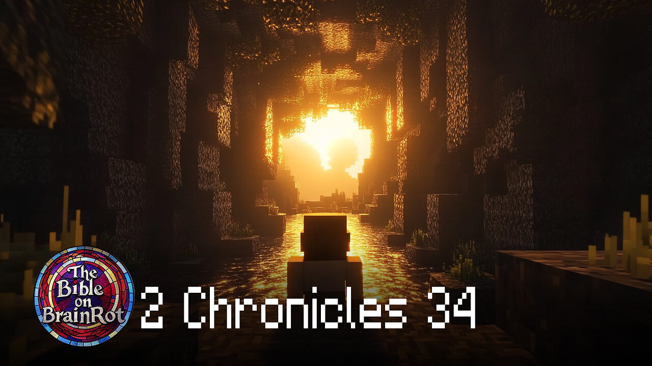 📖 2 Chronicles 34 – Josiah Finds the Book of the Law | The Bible on BrainRot