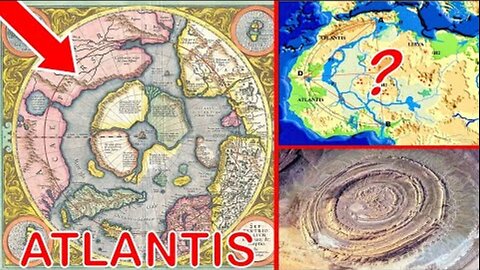 Lost Roman Map has ATLANTIS at Eye of Sahara Africa! (Richat Structure) ~ by Bright Insight ( Dec 17, 2022)