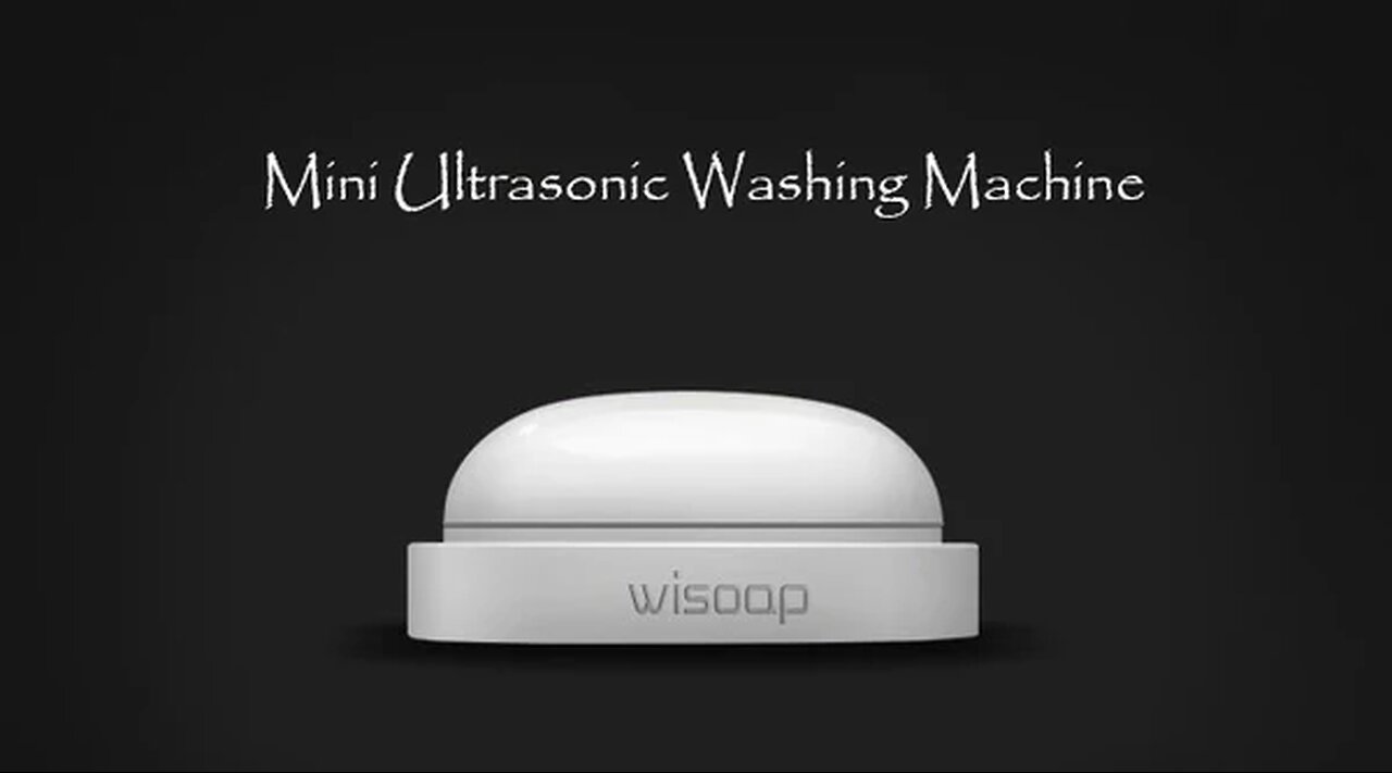 Mini Wireless Ultrasonic Washing Machine - Wash Everything on the Go