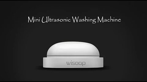 Mini Wireless Ultrasonic Washing Machine - Wash Everything on the Go