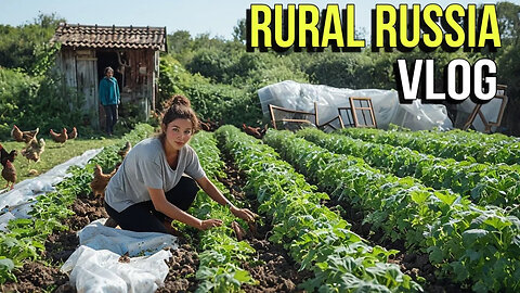 Ordinary Life in a Siberian Village: Potato Beetles 🪲, Garden Updates, Travel to Nearby Cities🪆