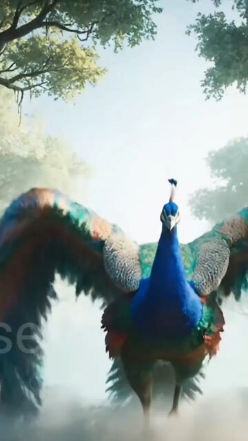 Psychedelic MONSTER Peacock WREAKS Havoc on City Can Anyone Stop It?