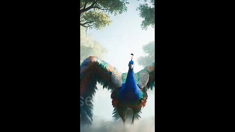 Psychedelic MONSTER Peacock WREAKS Havoc on City Can Anyone Stop It?