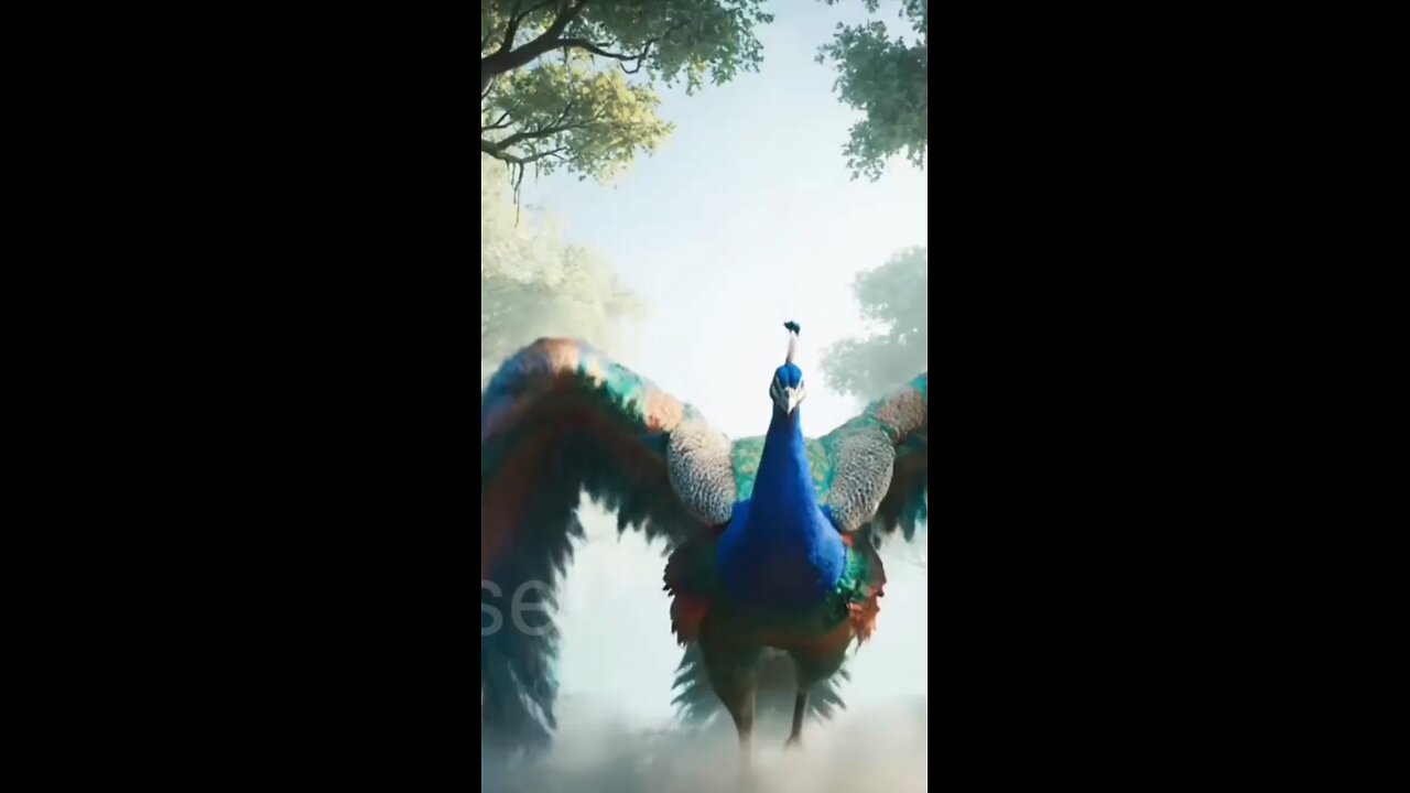 Psychedelic MONSTER Peacock WREAKS Havoc on City Can Anyone Stop It?