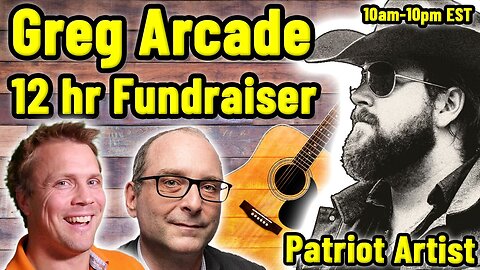 RALLY ON ME - The Greg Arcade Fundraiser w/ Greg Wycliffe, Jason Lavigne & Friends