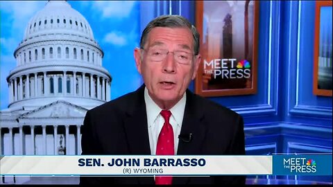 Sen. Barrasso: We Ran a Surplus for the First Time in Eight Years Because of Tariff Revenue