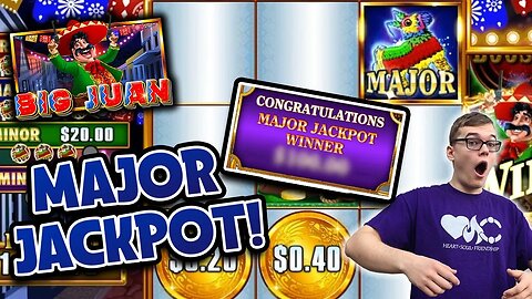 BIG JUAN MAJOR JACKPOT WINNER!