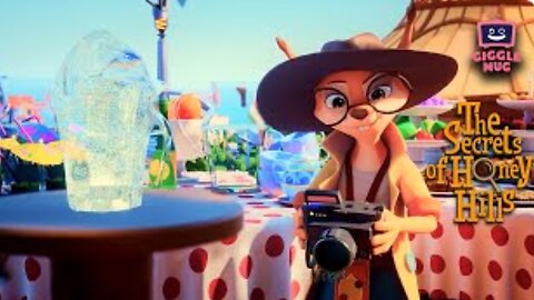 The Invisible Crystal | The Secret of Honey Hills (7-Minute Cartoon for Kids!