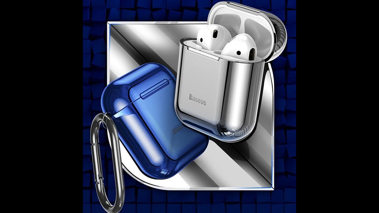 Shockproof Compatible Airpods Case, with Electroplated Case, Key Slot and Scratch-resistant Design