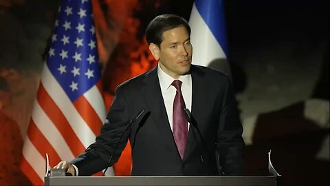 Sec of State Marco Rubio in Jerusalem.