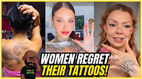 Women CRY about their DUMB TATTOOS!!