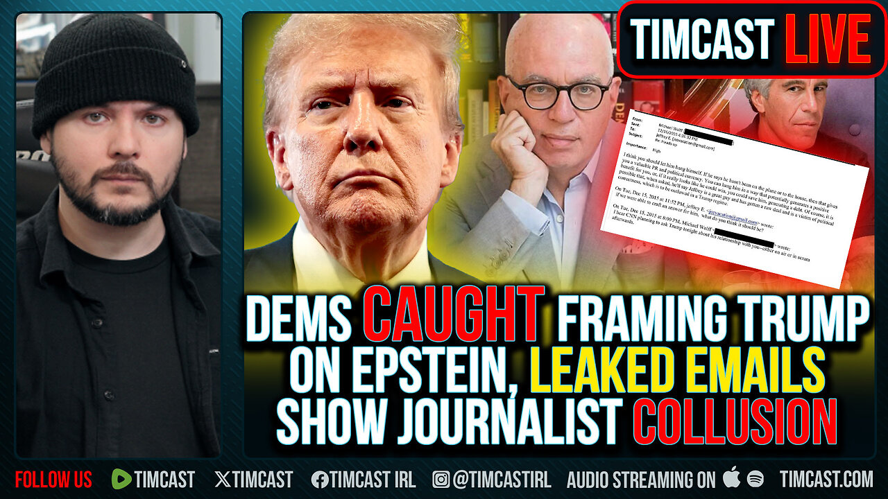 Democrats CAUGHT Framing Trump On Epstein, Leaked Emails Show Journalist COLLUSION :+1: 1