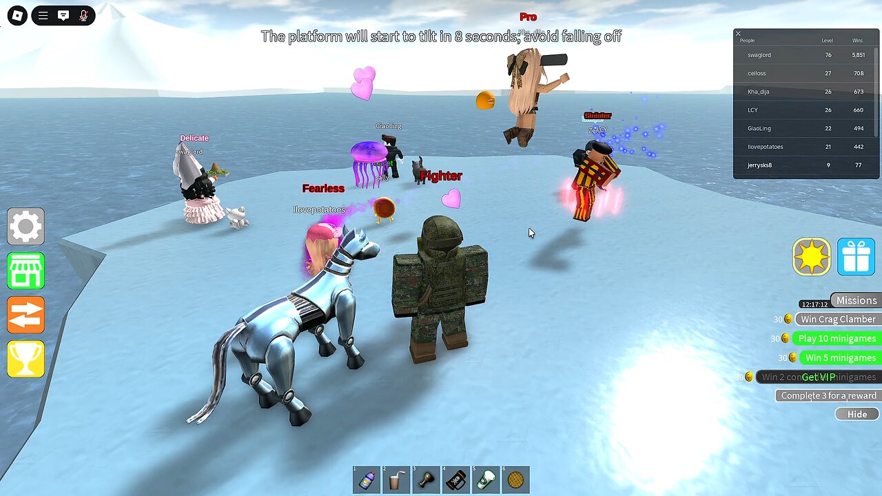 Playing Epic Minigames in Roblox - (No Commentary).