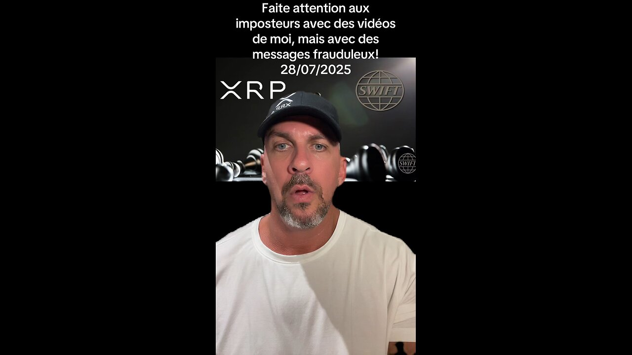 Faite attention aux imposteurs avec des messages frauduleux! 28/07/2025