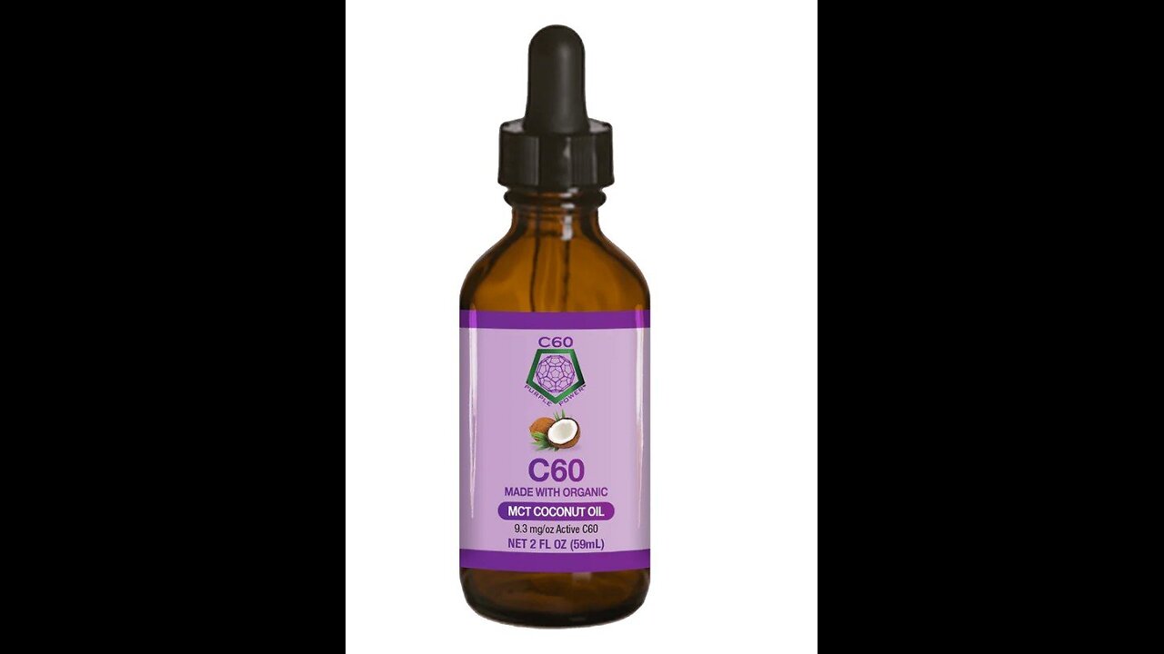C60 in Organic MCT Coconut Oil (2oz)