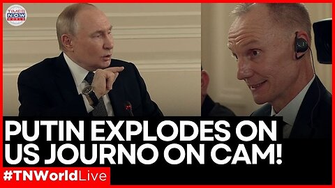 LIVE NEWS | Putin DESTROYS Reporter on Live TV Over Kyiv Strike Questions! | Times Now World