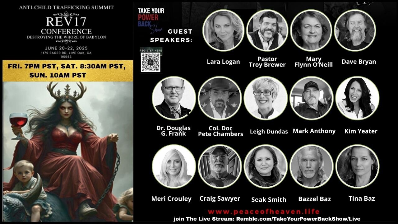 Day 2 - REV 17: Rising Up For The Children Conference - Destroying the Whore of Babylon