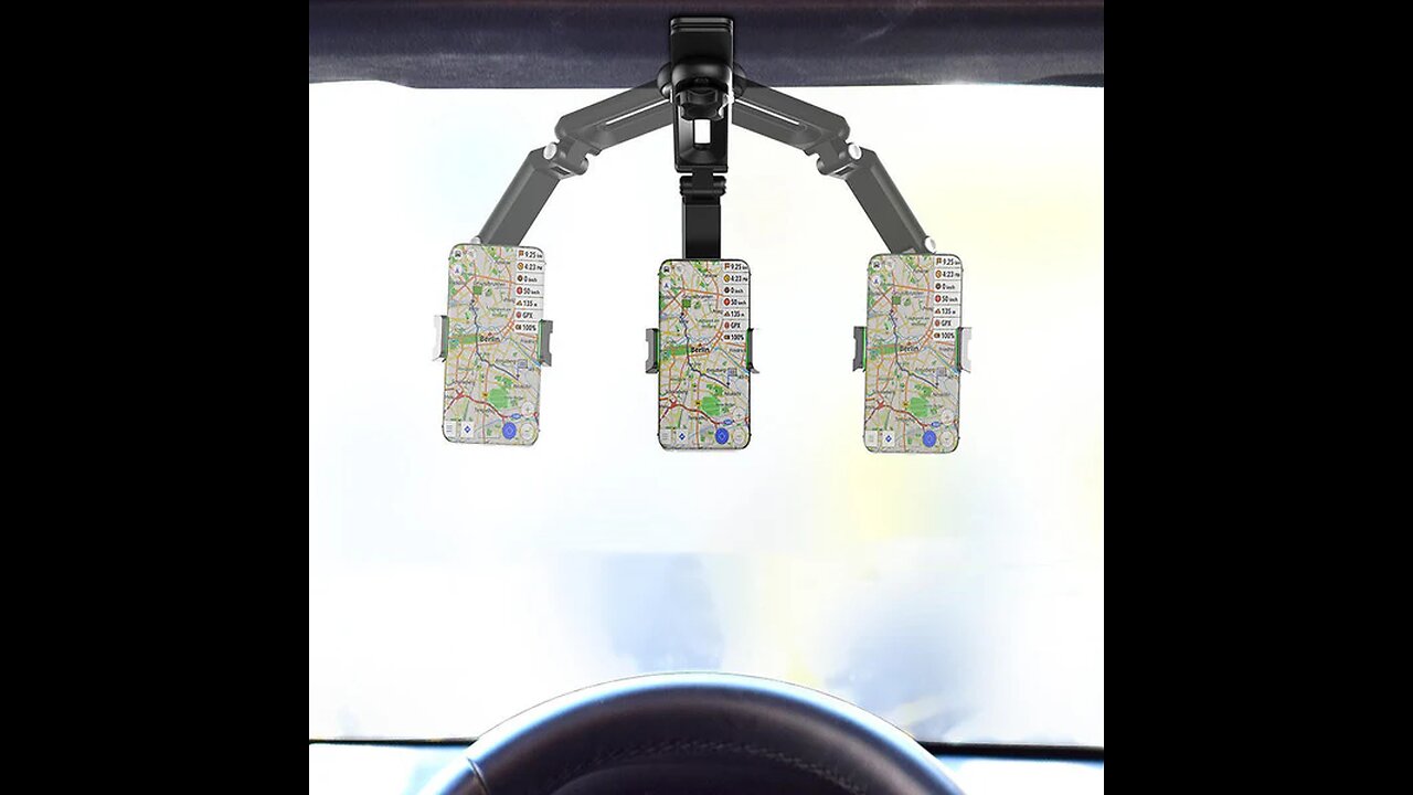 Car Sun Visor Navigation Support Frame