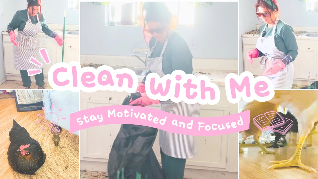 🐔 THIS IS YOUR LIFE, CHICKEN! | Clean With Me: Chicken Office Dojo Edition (Feathers Will Fly!)