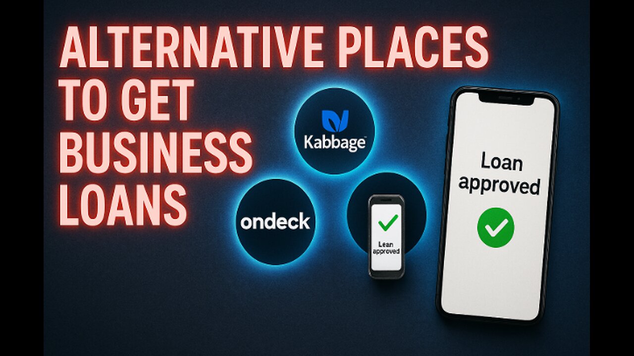 Alternate places to get business loans 💵💵💵