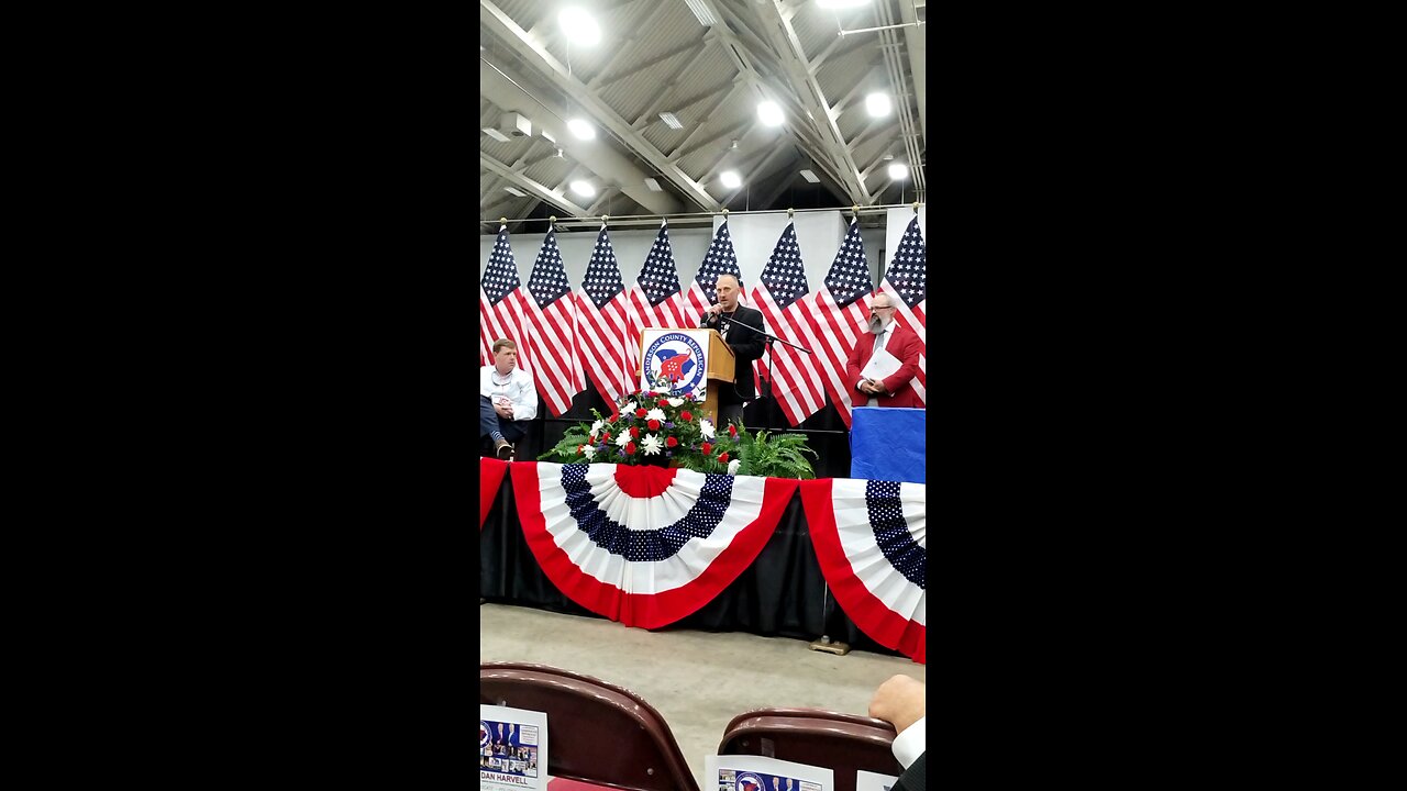 D.C Gunby speaks at Anderson Republican Convention