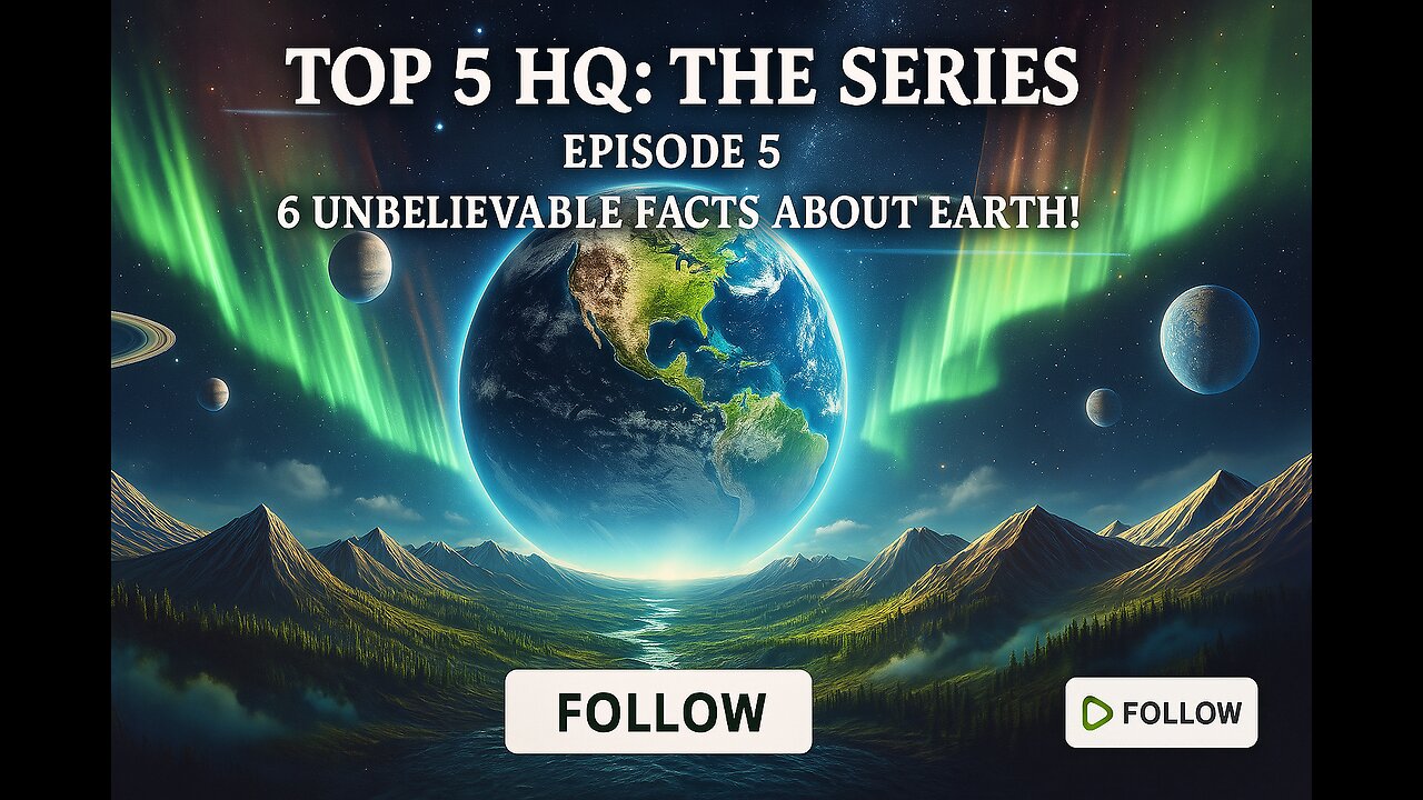 Top 5 HQ: The Series | Episode 5 | 🌍 6 Astonishing Facts About Earth You Won’t Believe!
