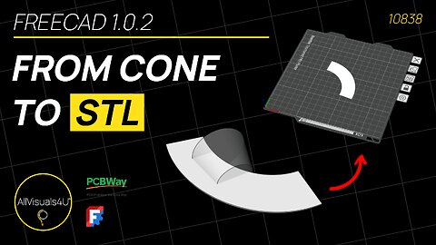 🙌 FreeCAD Sheet Metal - FreeCAD To 3D Print - FreeCAD Tutorial - FreeCAD Mesh Workbench