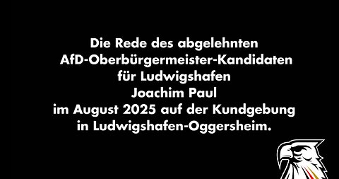 Joachim Paul (AfD):„Das Altparteien-Kartell hat Angst vor dem Volk – deshalb schließen sie uns aus!“