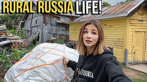 Moving to a New House in Our Village IN SIBERIA! Our New Garden and Farm🐄