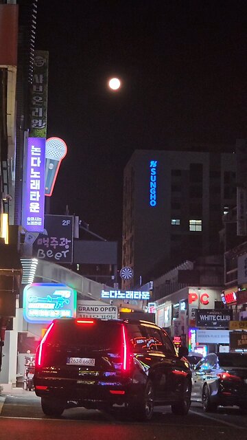 You Dont See This In K-Drama, Full Moon Dirty Streets 드라마에서 못보는 한국 모습 #korea #한국 #수원시청 #suwon #수원