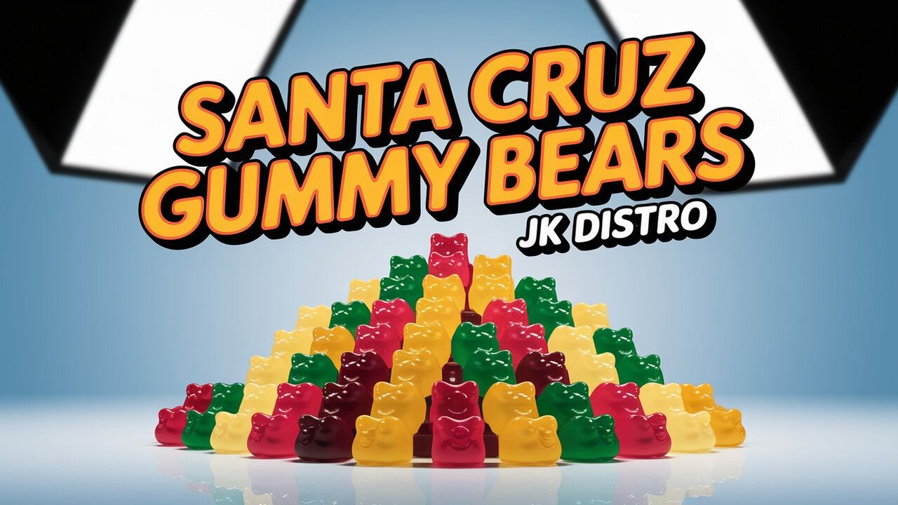 Santa Cruz Gummy Bears Strain Review (JK Distro) – Tasty, Potent & Relaxing! 🐻🍬