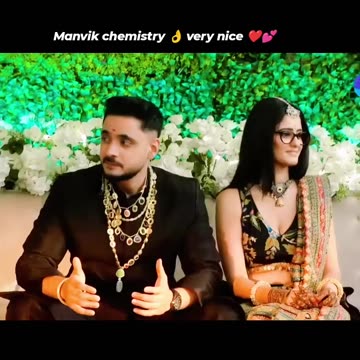 Manvik ki chemistry is very nice....💞