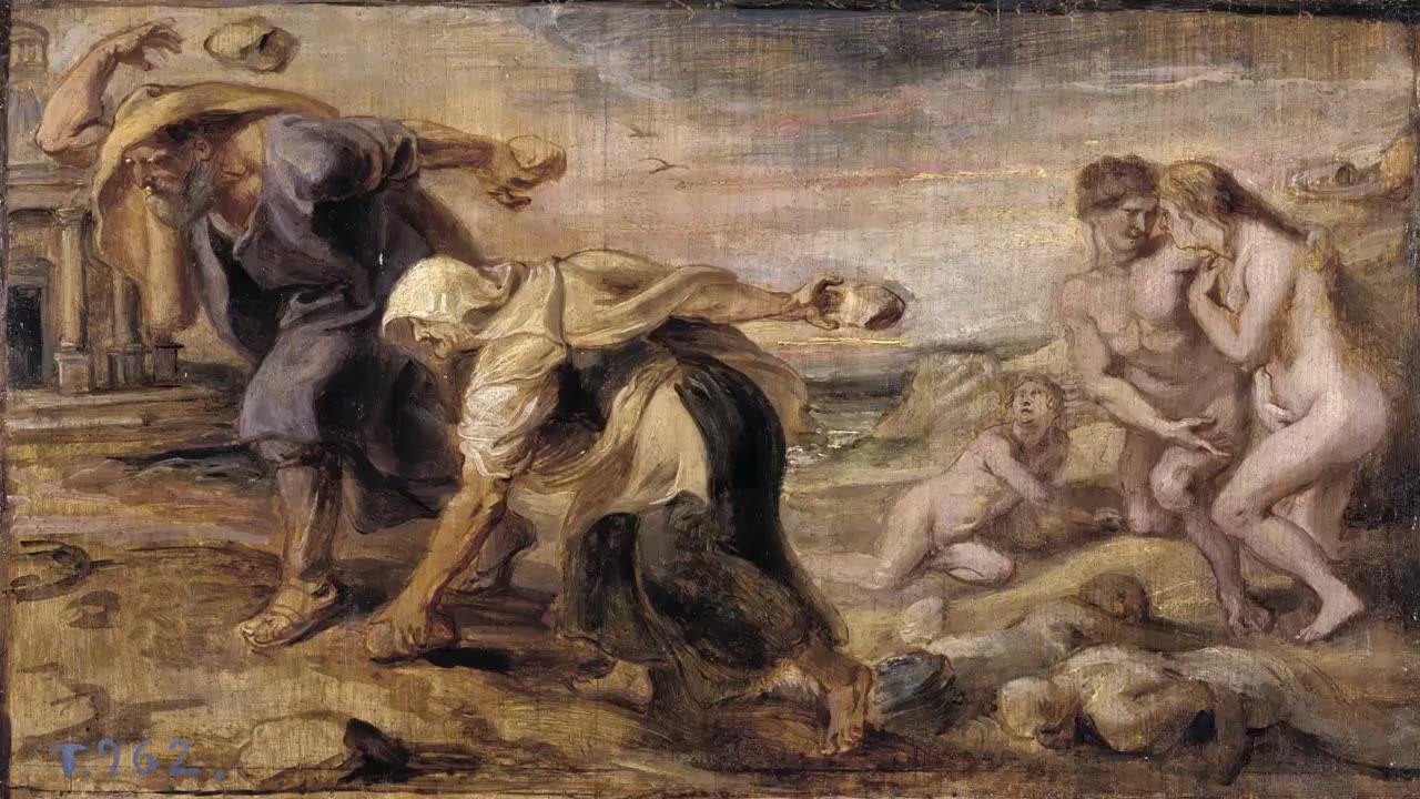 Old Greek Stories by James Baldwin (Ch.4): The Flood