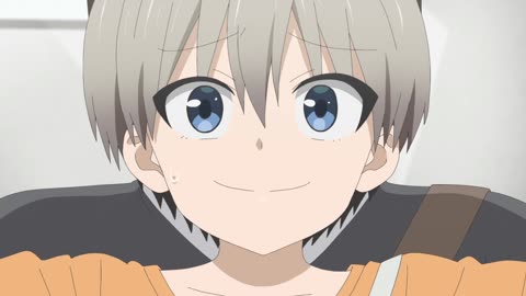 Uzaki-chan Wants to Hang Out! - Uzaki slips on the stairs