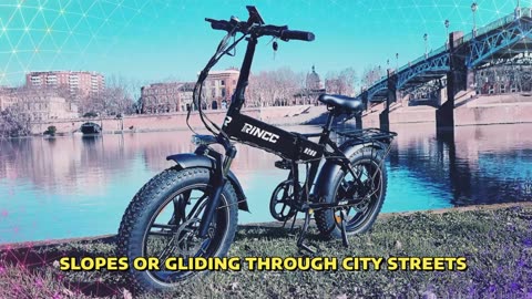 Rincc R200 Electric Bike 1500W Peak Motor 48V 15AH 720WH Battery 20 Inch Electric Bike