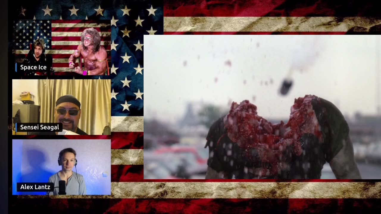 Space Ice Morning Zoo: "Stone Cold" Steve Austin Knocks a Dude's Head Off
