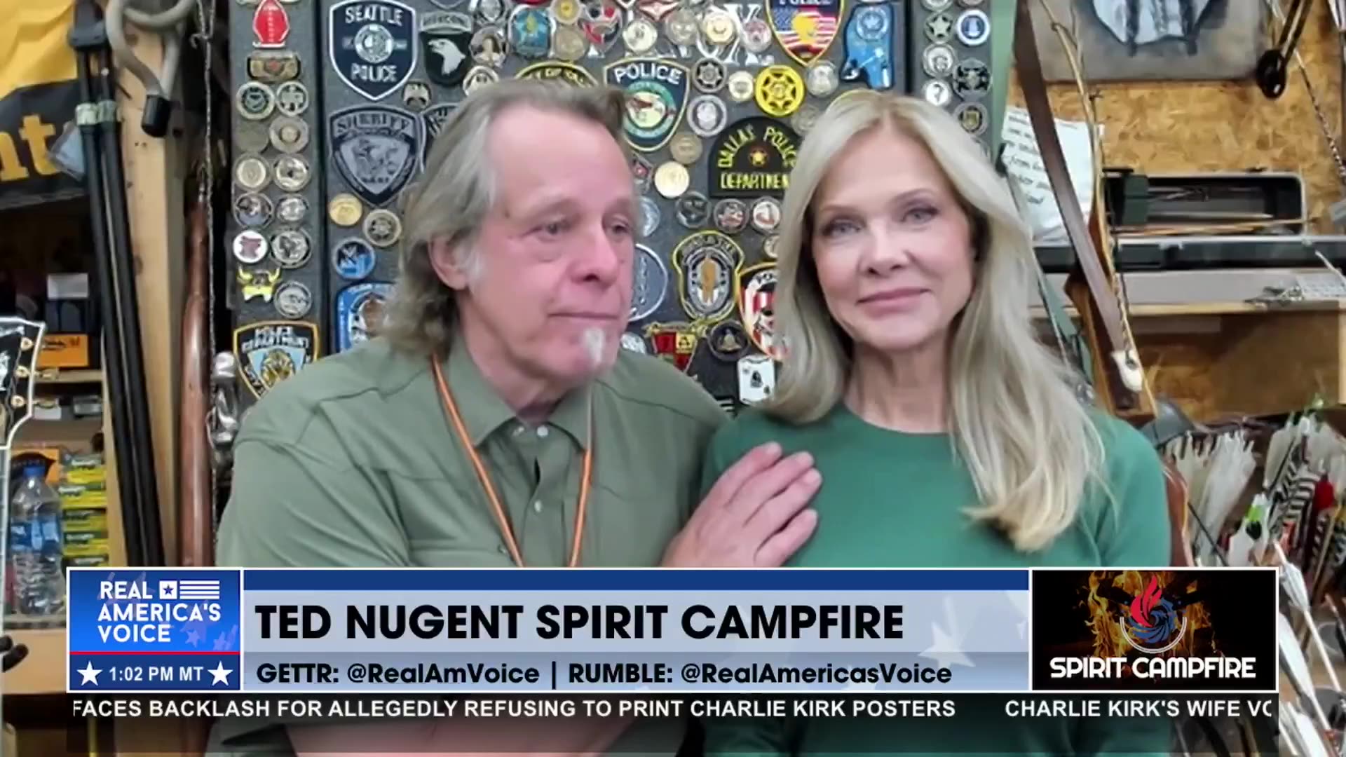 TED AND SHEMANE NUGENT REMEMBER A REAL AMERICAN VOICE: CHARLIE KIRK