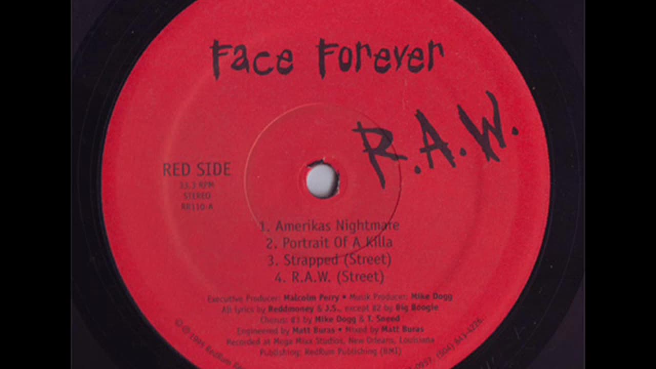 FACE FOREVER - R.A.W. 1995 NEW ORLEANS HD