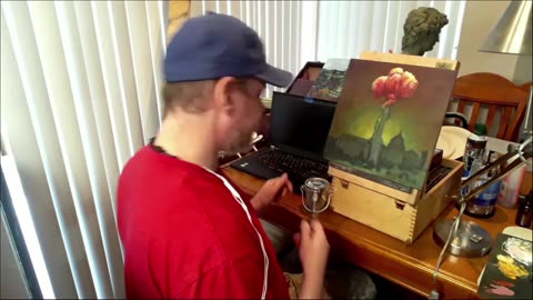 Painting with a special person..