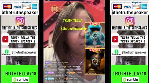 QUEEN TOMIKAY TEACAPS MRS. REGINA FULL CONVERSATION WITH LIKENOOTHER FROM BEGINNING TO END