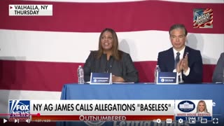 Protester tells Letitia James you are going to jail