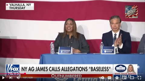 Protester tells Letitia James you are going to jail