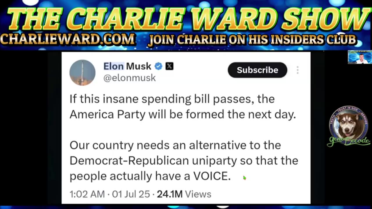 CWS - TEA & SCONES WITH GENE DECODE & PAUL BROOKER 7-6-25