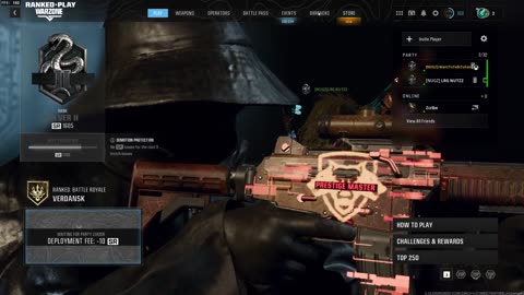 Playing Warzone got 2 dubs yesterday lets see what we can do today.