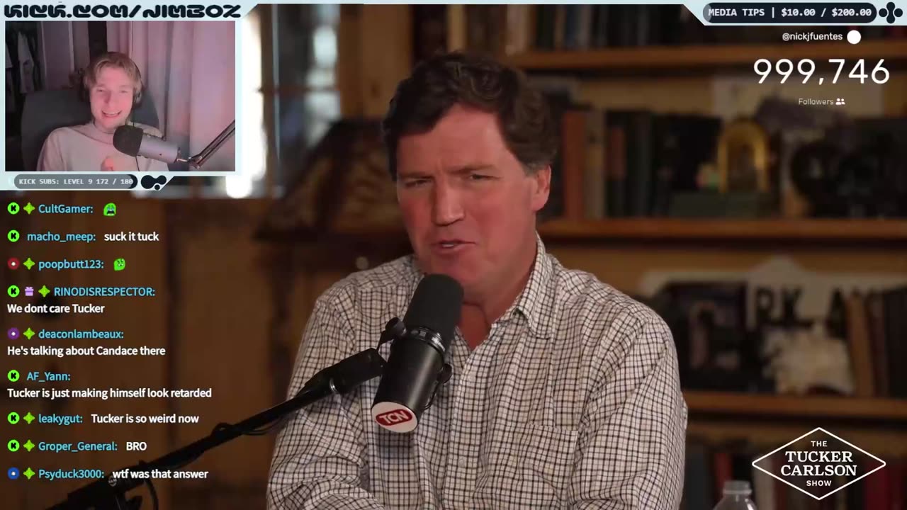 JimboZoomer reacts to Tucker interviewing Nick