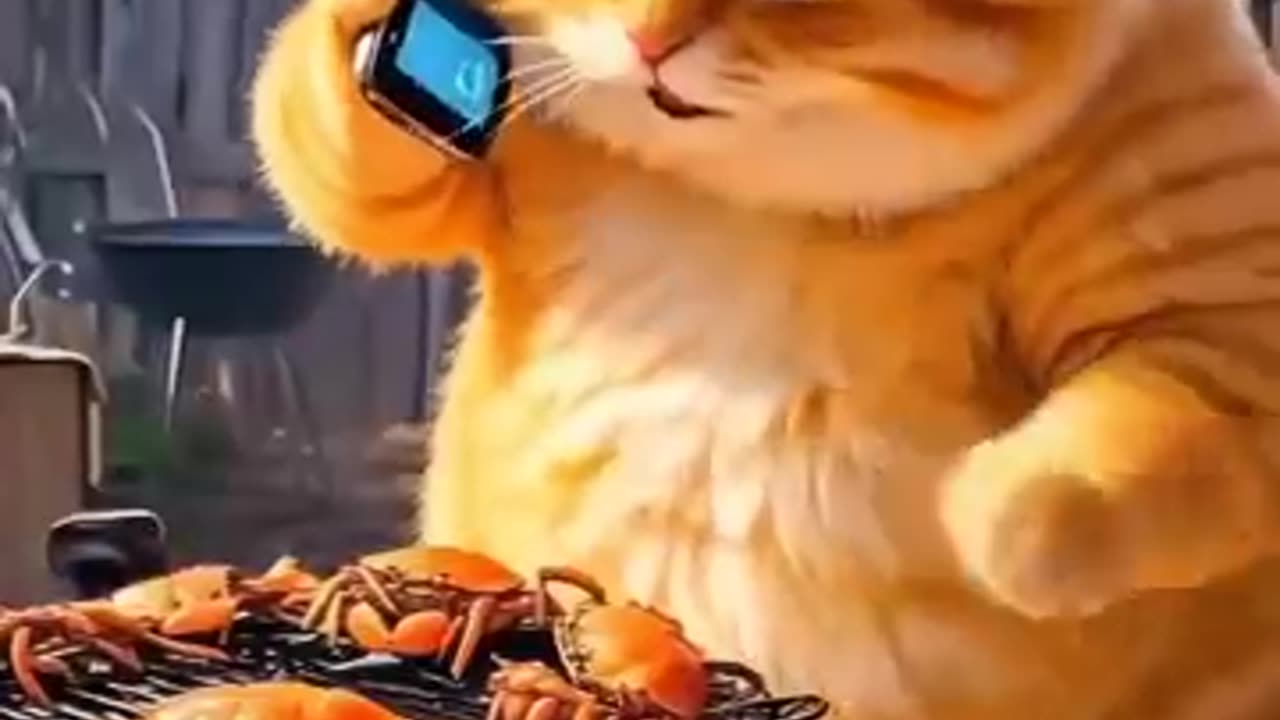 This Cats Daily Routine is WILD shorts cat ai