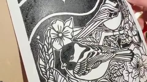 🎨🤩 Amazing Linocut Print You Must See! | FunFM