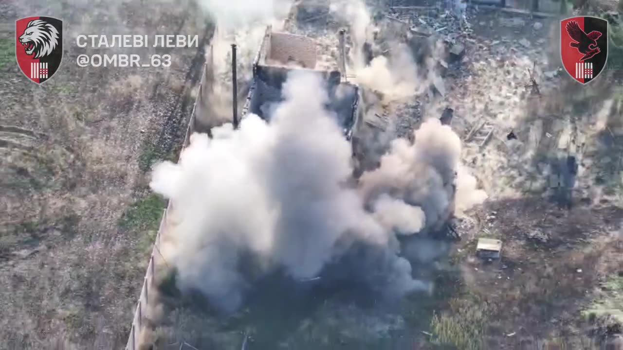 Ukrainian Drones Leveling Entire Buildings