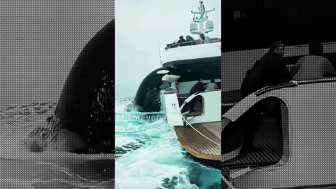 💥 Orca whale attacking and yacht destroyed on the high seas