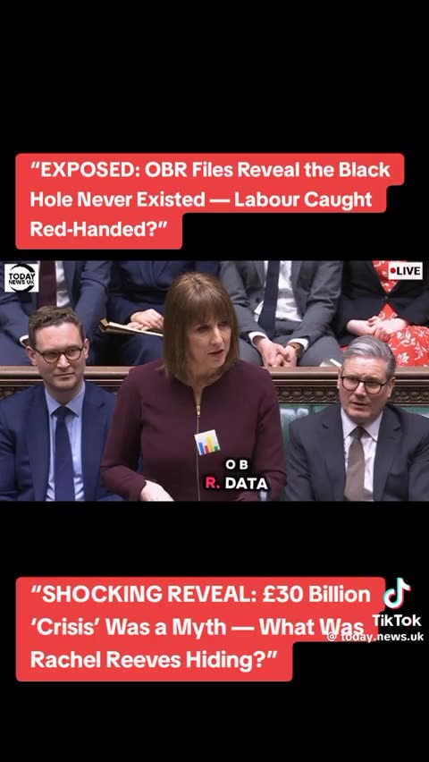 OBR Data blows apart Labours Tax hike justification in Seconds!